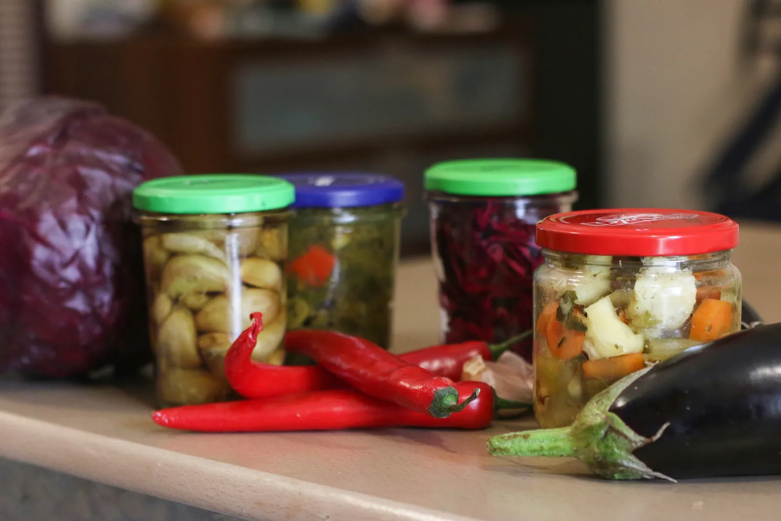 Homemade Pickles and Jams